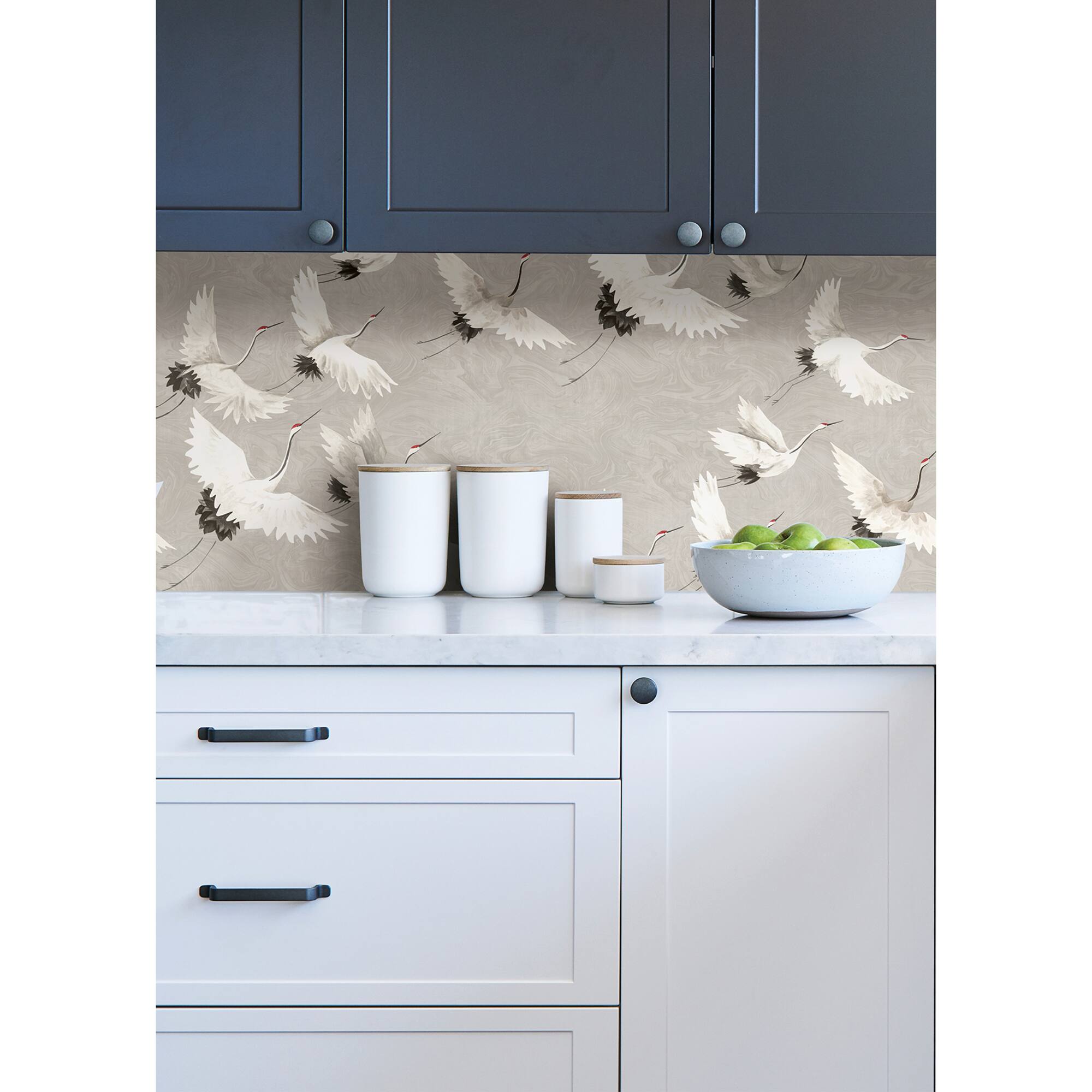 Wallpops Gray Halcyon Peel & Stick Wallpaper